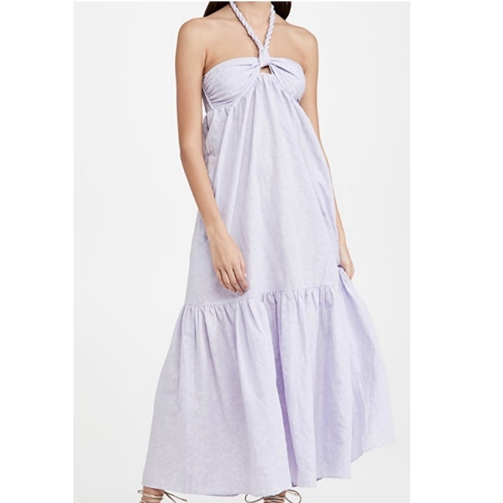 Mara Hoffman Swim Purple Basilia Dress